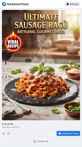 Food thumbnail template