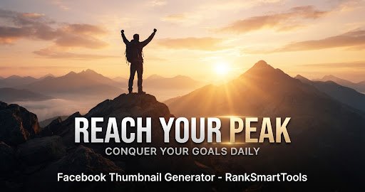 Motivation thumbnail template