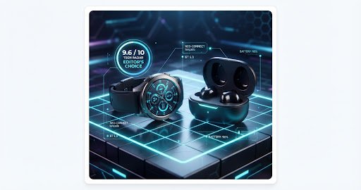 Tech thumbnail template