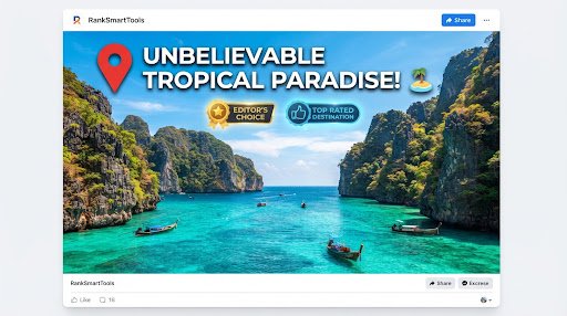 Travel thumbnail template