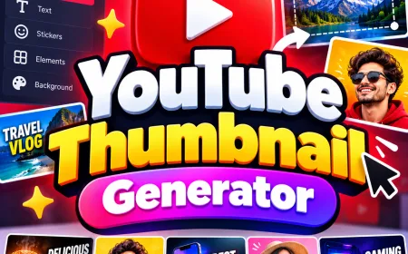 YouTube Thumbnail Generator|Ranksmarttools